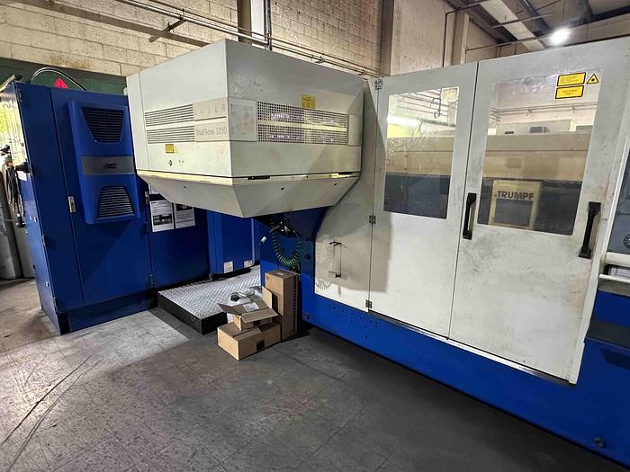 Used 2008 Trumpf TruLaser 3030 CO2 Laser Cutting Machine
