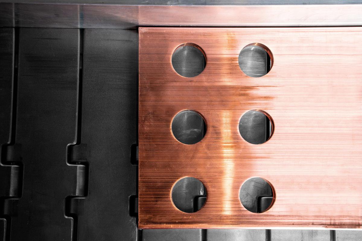 Used ERKO BPS 1200 Busbar Processing Station