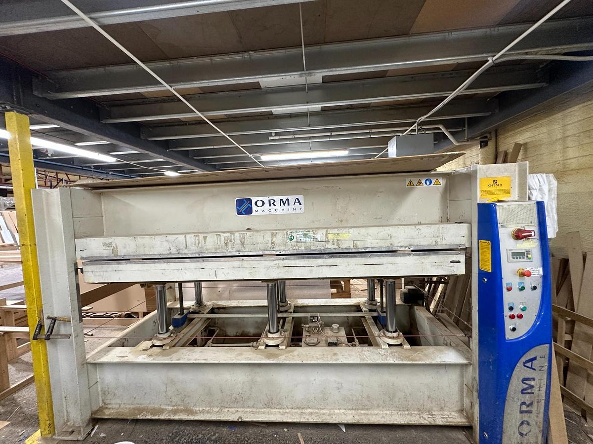 Used 2008 Orma NPC Digit 6/110 AS-BO Hydraulic Hot Press