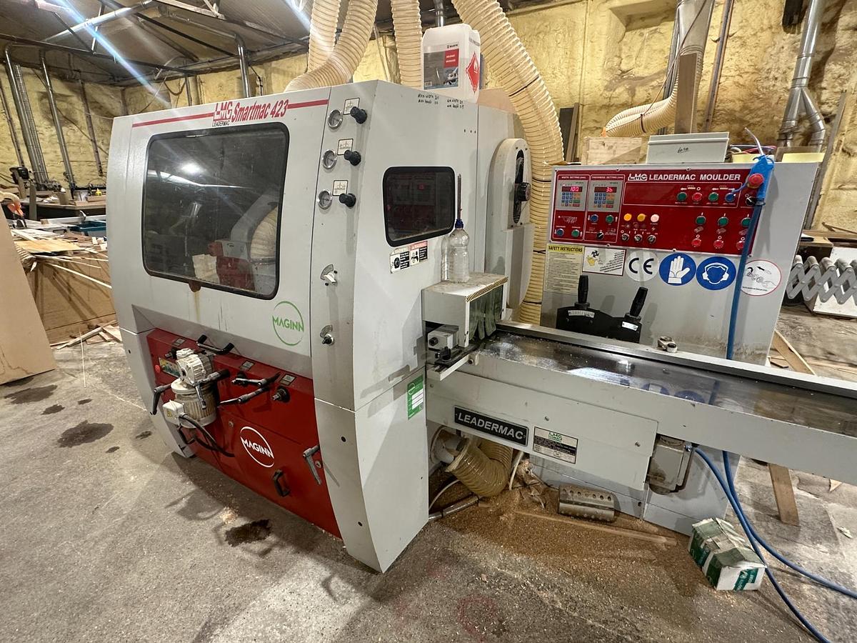 Used 2005 Leadermac LMC 423 Smartmac 4 Side Moulder