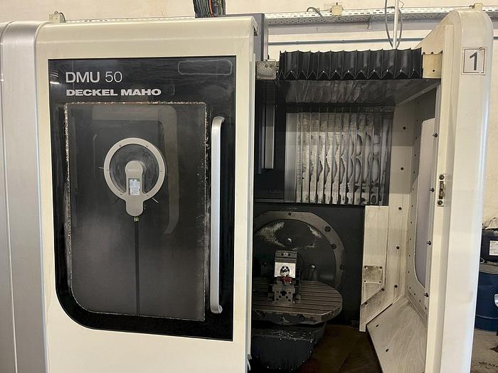 Used 2011 DMG Deckel Maho DMU 50 5 Axis Machining Center