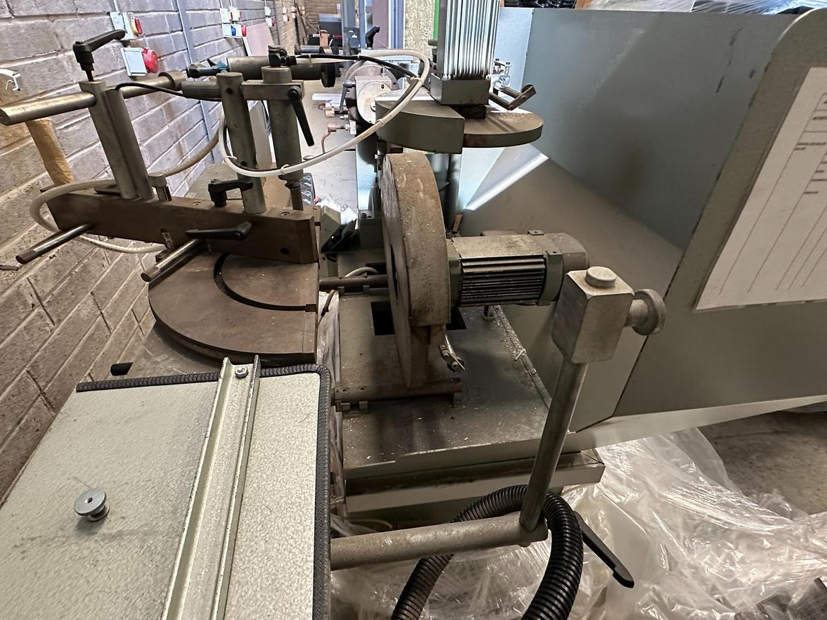 Used 2004 Graule AS-U 450 Notching Saw – Dual Blade Aluminium Profile Cutter