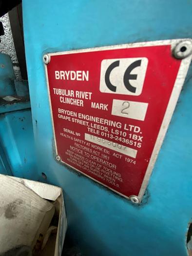 Used Bryden Tubular Rivet Clincher Mark 2