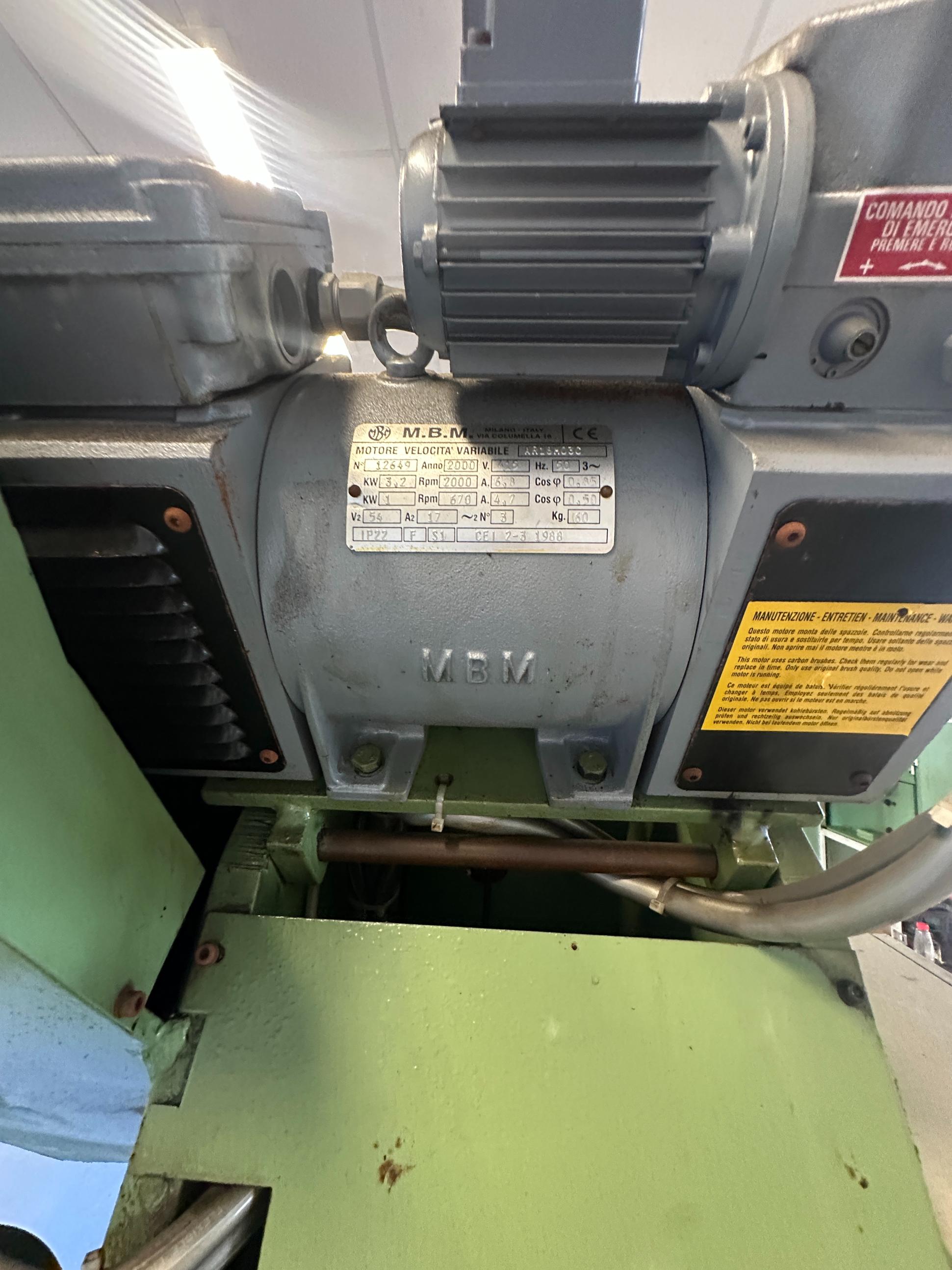 Used 2000 Presse Ross 40V-4 40 Ton Mechanical Press with Soprem Decoiler