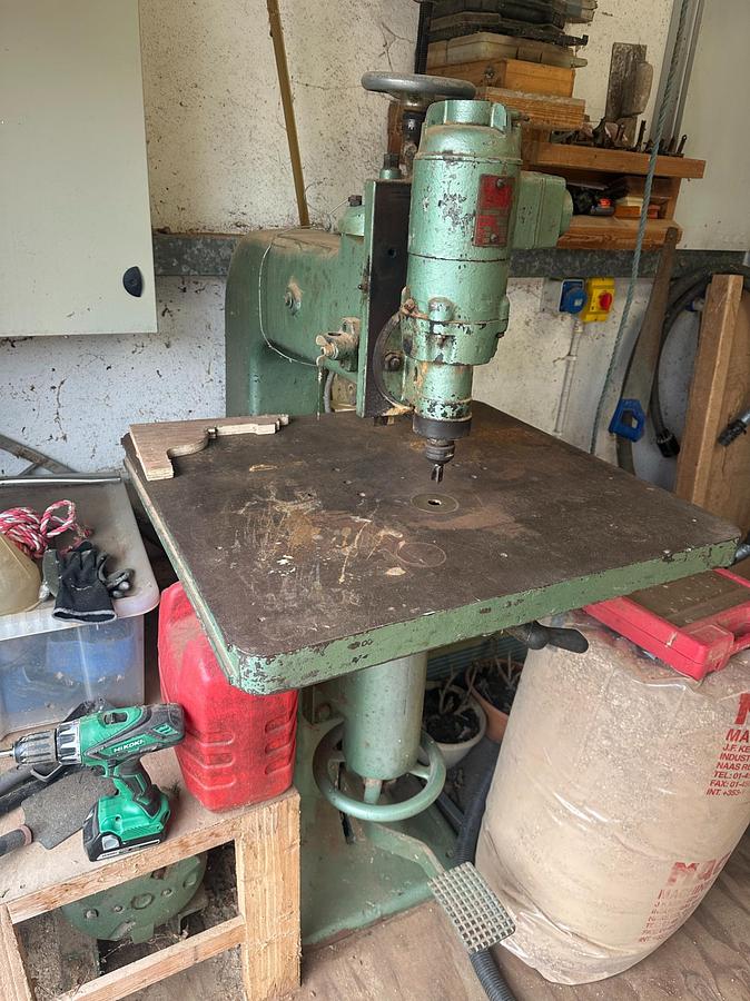 Used Interwood Boring Machine for Sale | 3 Phase Woodworking Drill | Ireland