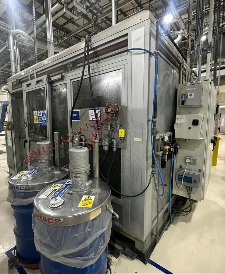 Used 2008 ACME Manufacturing Company. Polishing Cell