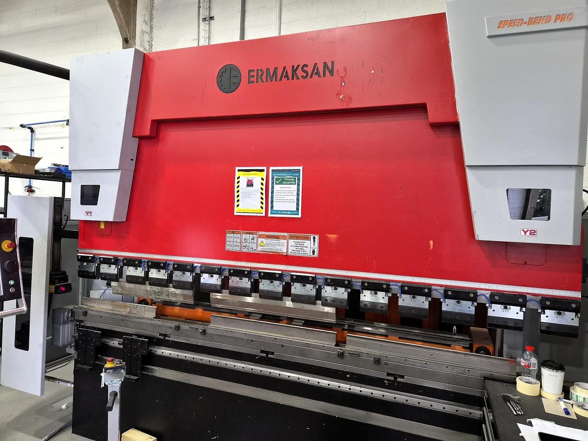 Used 2022 Ermaksan Speed Bend Pro 3100 x 175 CNC Pressbrake