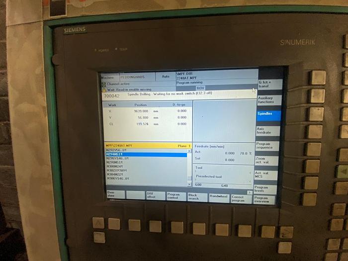 Used 2005 Peddinghaus Avenger MDL1000B CNC Beam Drilling Line