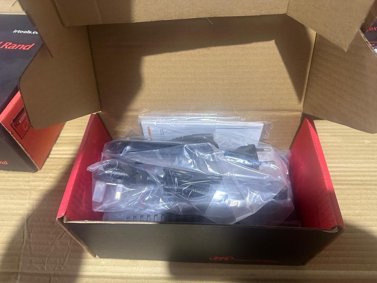 Used Ingersoll Rand QXBN Cordless Precision Screwdrivers – 3 Units + Chargers & 20V Batteries – Excellent Condition