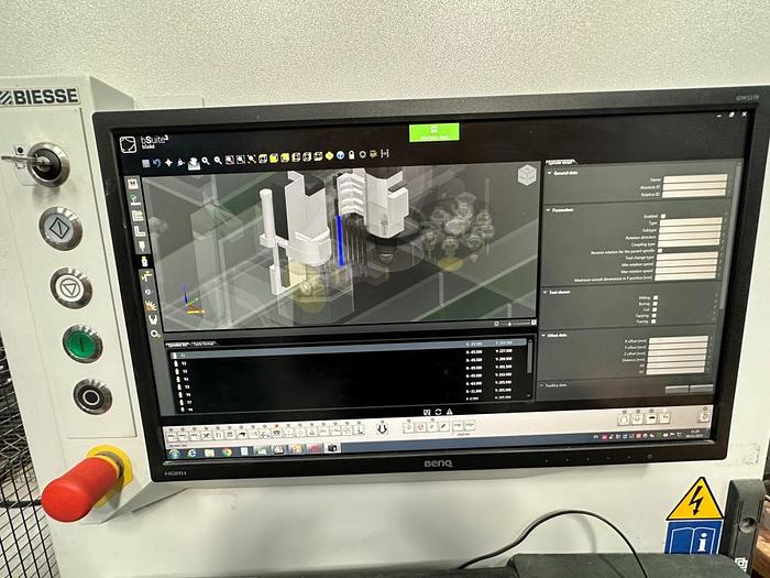 Used 2018 Biesse Rover B FT 1536 Nesting Machining Centre