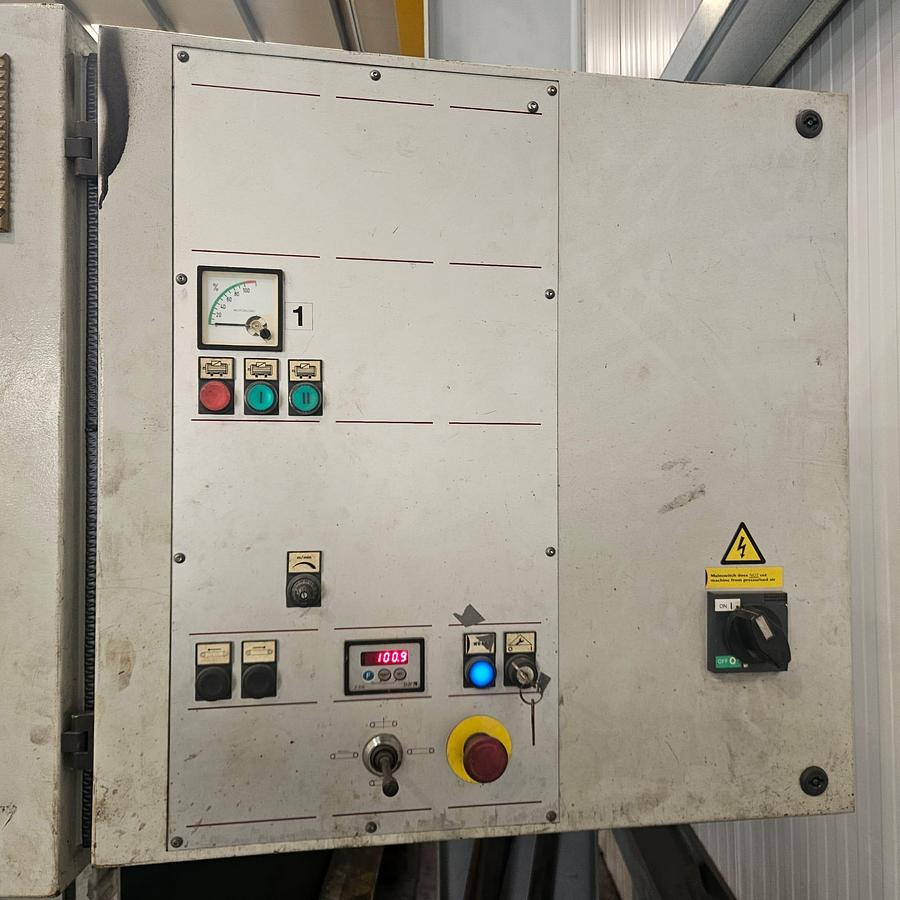 Used 2002 Timesavers GrindingMaster 20-Serie-900 Belt Linisher for Sale | 900mm Metal Deburring Machine Ireland
