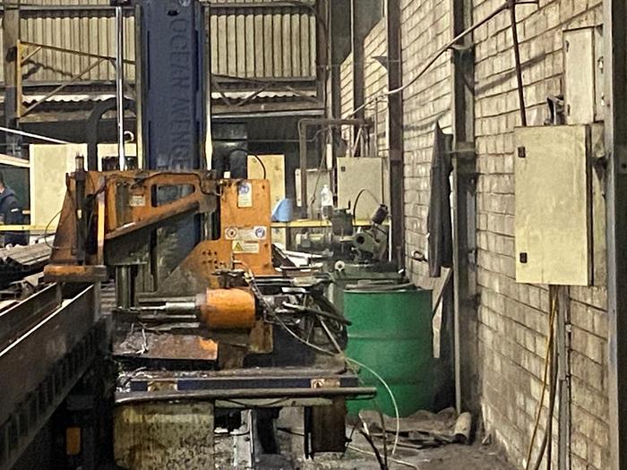 Used 2005 Peddinghaus Avenger MDL1000B CNC Beam Drilling Line