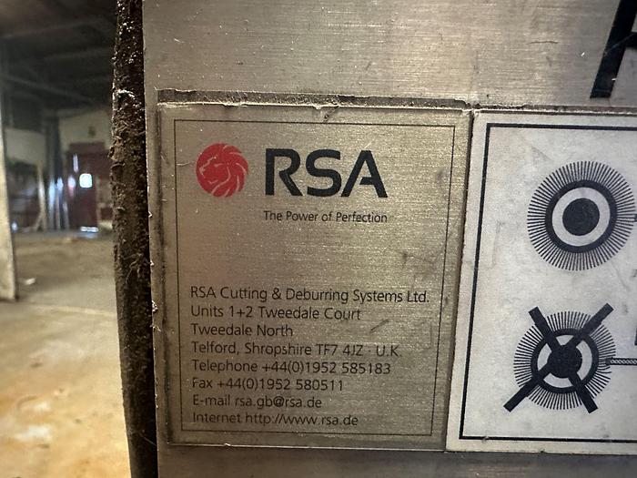 Used RSA Rasamax Mono Edge Deburring Machine