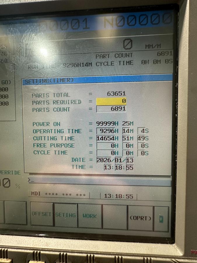 Used Fanuc Robodrill Alpha T21iDL CNC Machining Centre | BT30 | 20,000 RPM