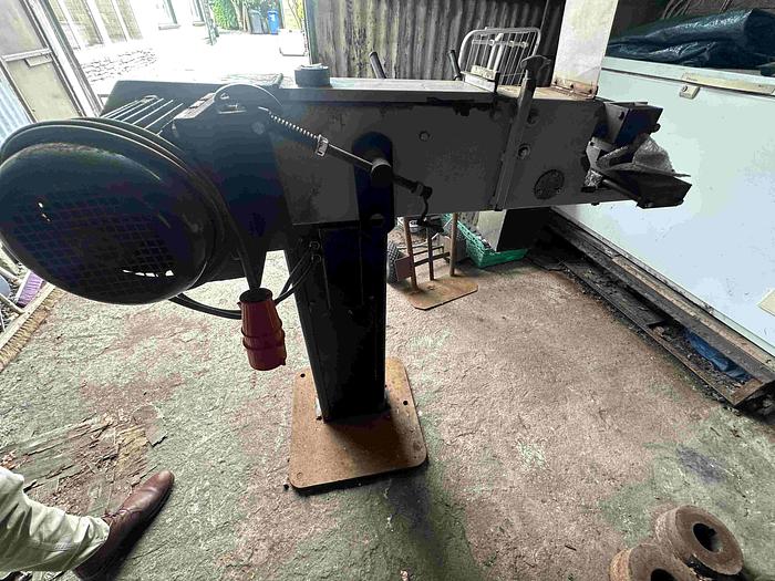 Used Almi AL100U 2 in 1 Pipe Grinder/Notching Machine