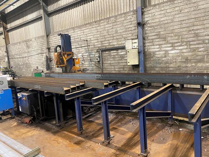 Used 2005 Peddinghaus Avenger MDL1000B CNC Beam Drilling Line