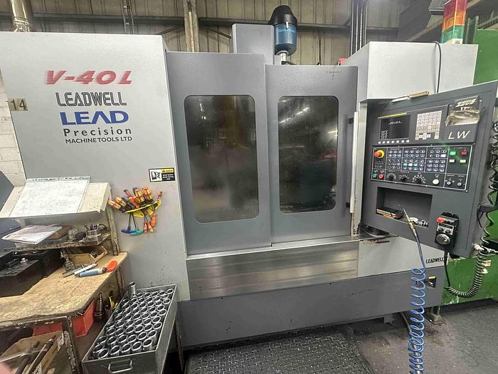 Used 2011 Leadwell V-40L Vertical Machining Centre