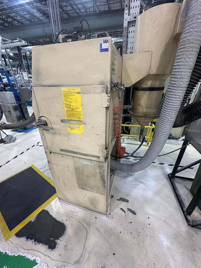 Used Empire Abrasive Equipment Sand Blaster PF-2626 – Complete System with Dust Extraction