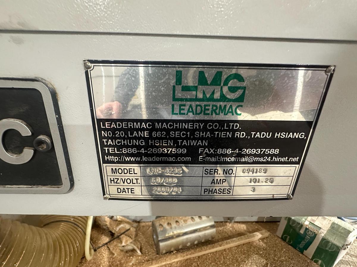 Used 2005 Leadermac LMC 423 Smartmac 4 Side Moulder
