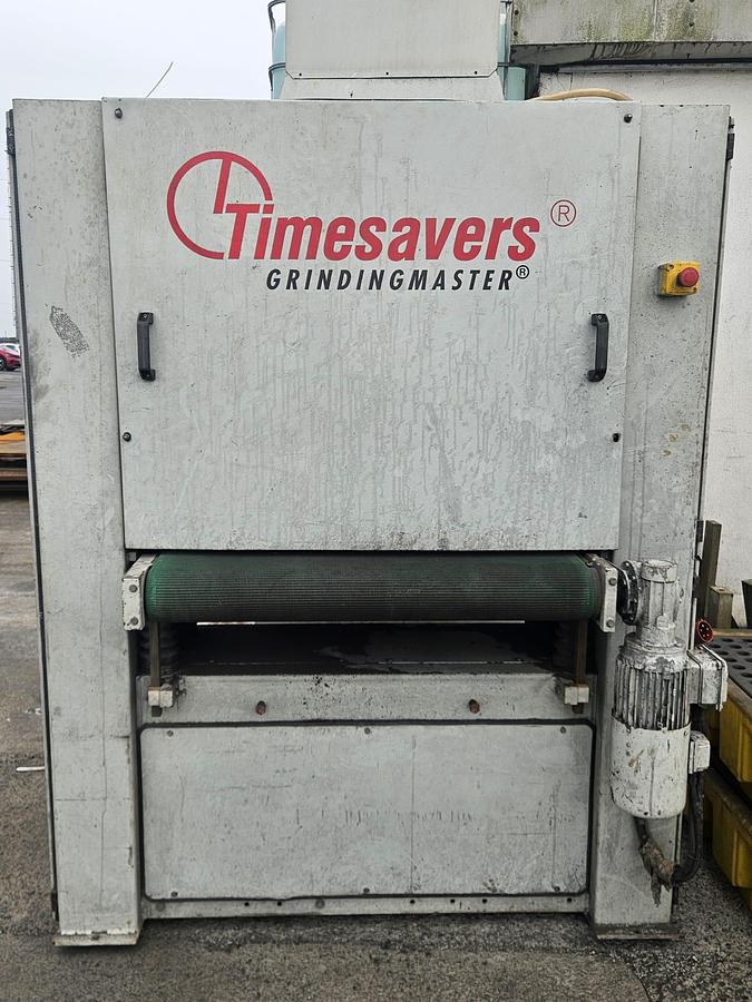 Used 2002 Timesavers GrindingMaster 20-Serie-900 Belt Linisher for Sale | 900mm Metal Deburring Machine Ireland