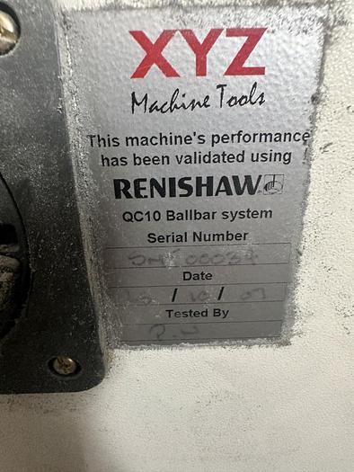 Used 2007 XYZ  710 VMC Vertical Machining Centre