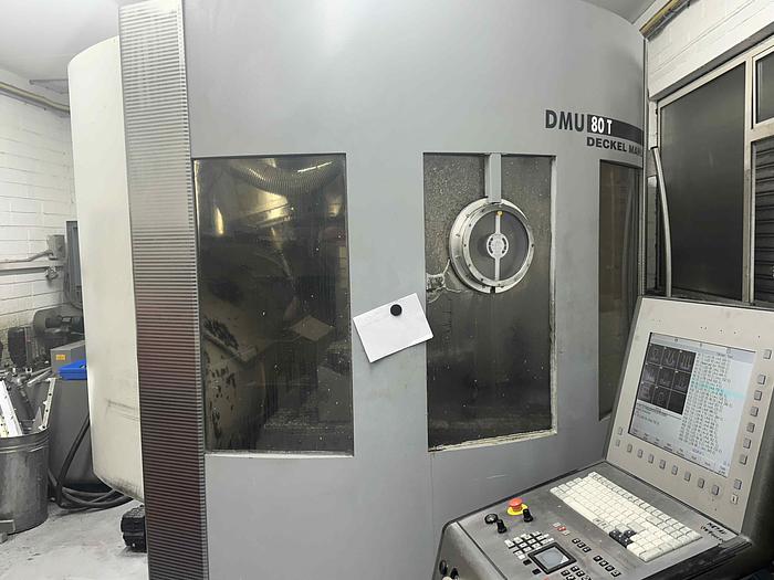 Used 2002 Deckel Maho DMU80T 5 Axis Machining Centre