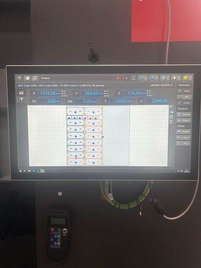 Used 2023 DNE Global LC 3 Fiber Laser