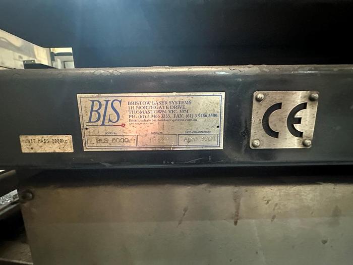Used 2001 Bristow Laser Systems BLS 6000 4kW Laser