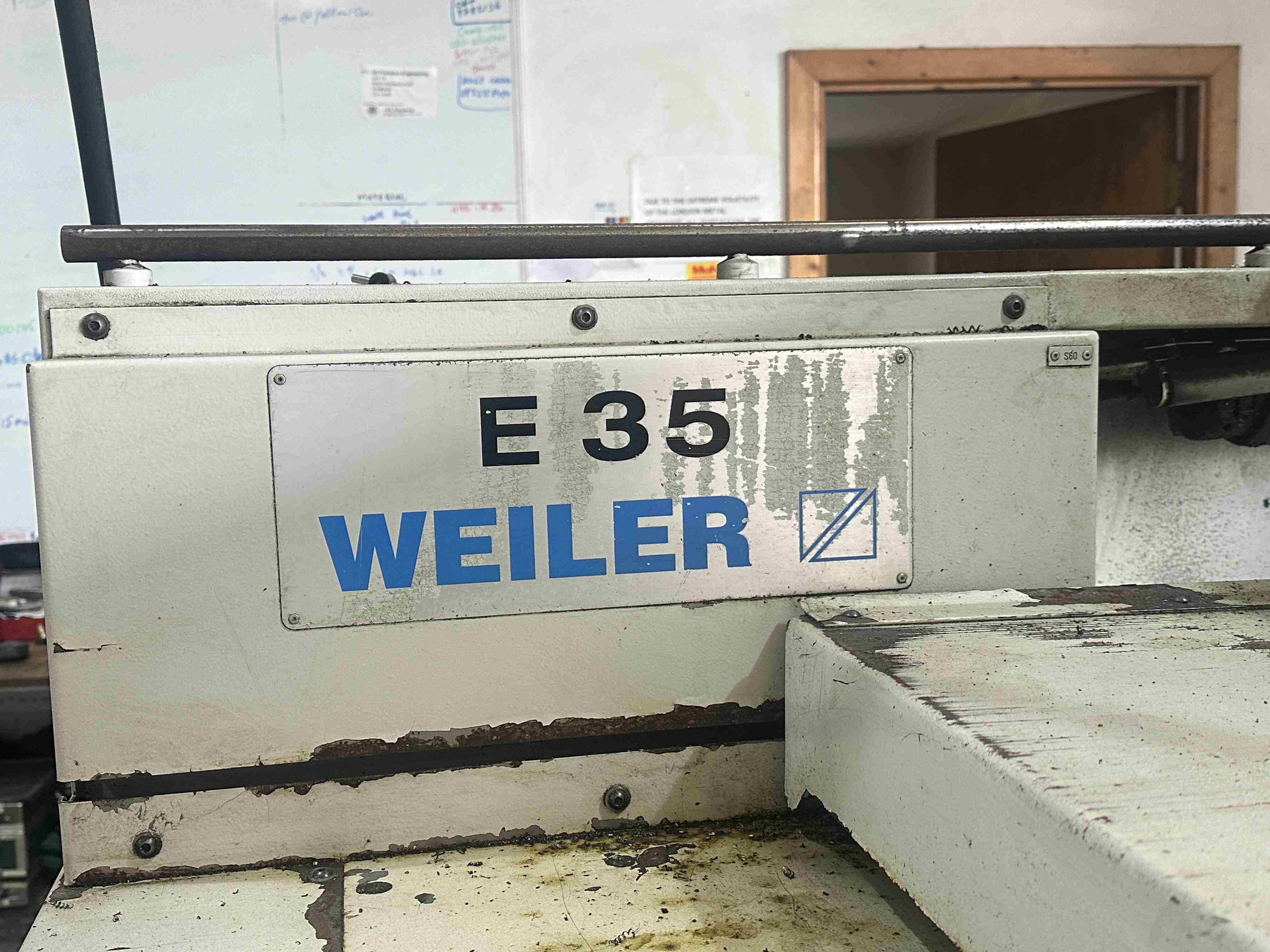 Used 1997 Weiler E35 CNC Lathe | Weiler Control | 54mm Bore