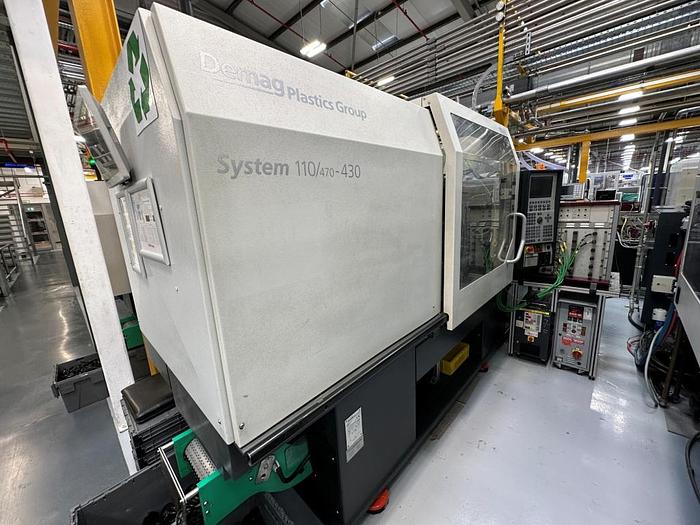 Used 2005 Demag System 110/470-430 Injection Moulding Machine