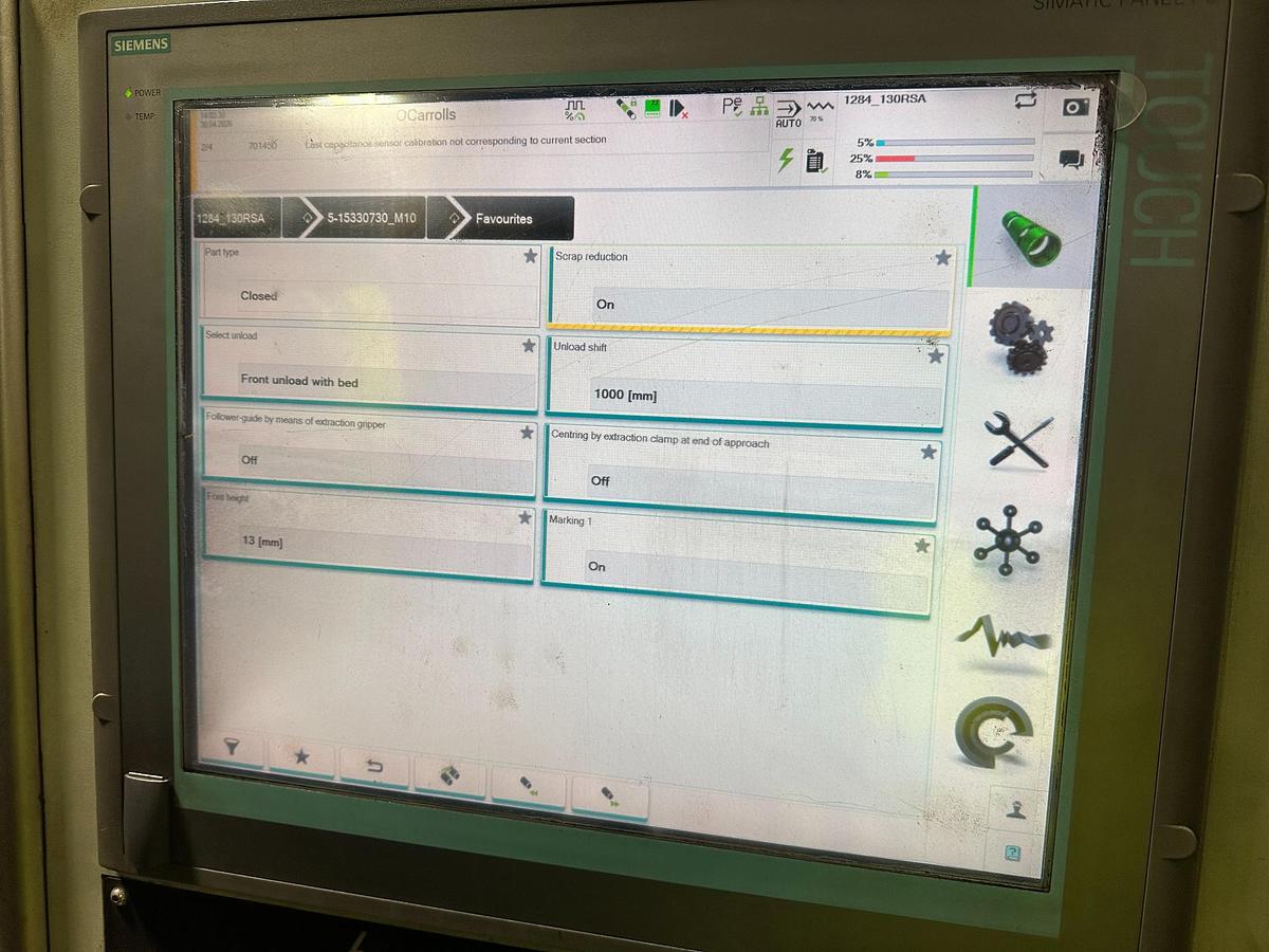 Used 2016 BLM Adige LT8.10 Tube Laser 3.5kW CO2 3D Cutting | For Sale Ireland