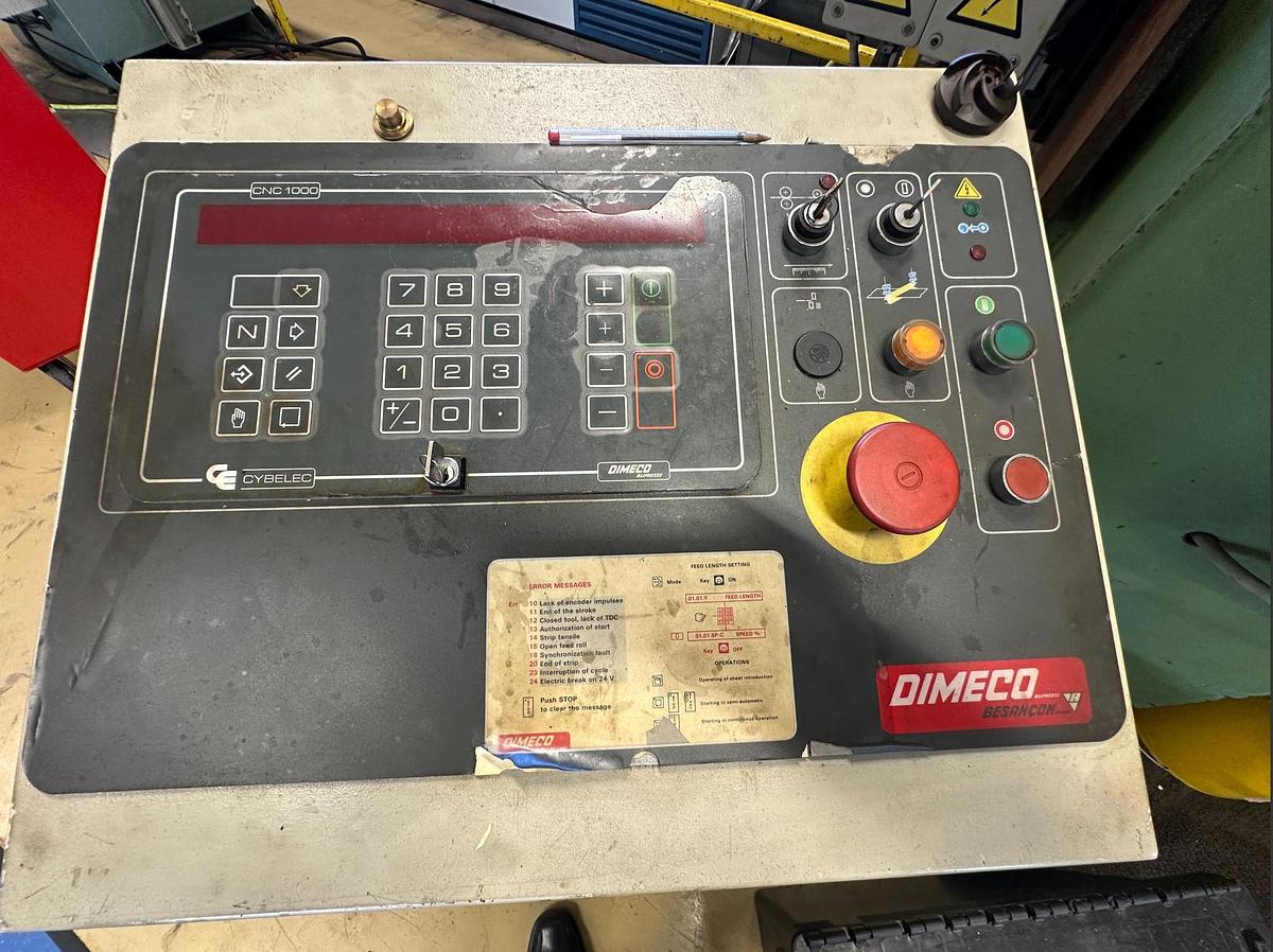 Used 1983 Fritz Müller SDZ 250.6.2 250 Ton Hydraulic Press with Dimeco Coil Line