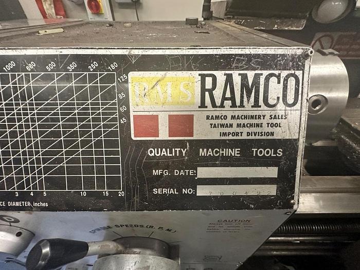 Used Ramco Manual Lathe