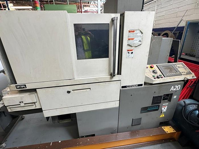 Used 2010 Citizen A20-VII PL CNC Sliding Head Lathe