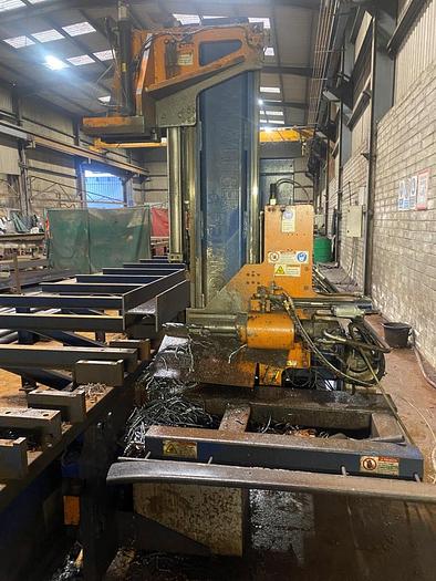 Used 2005 Peddinghaus Avenger MDL1000B CNC Beam Drilling Line