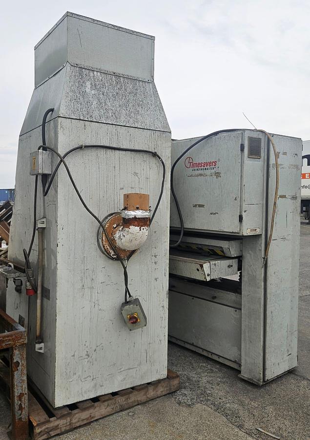 Used 2002 Timesavers GrindingMaster 20-Serie-900 Belt Linisher for Sale | 900mm Metal Deburring Machine Ireland