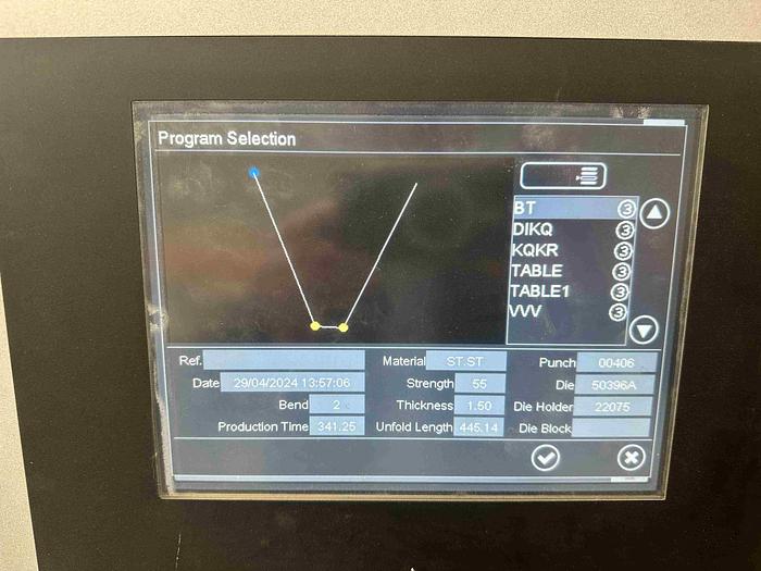 Used Amada HFE 3m x 100T CNC Pressbrake