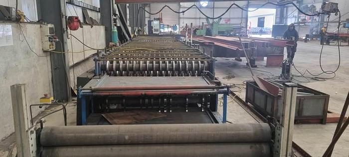 Used JCX Rollforming Line for Corrigate and Box Profile