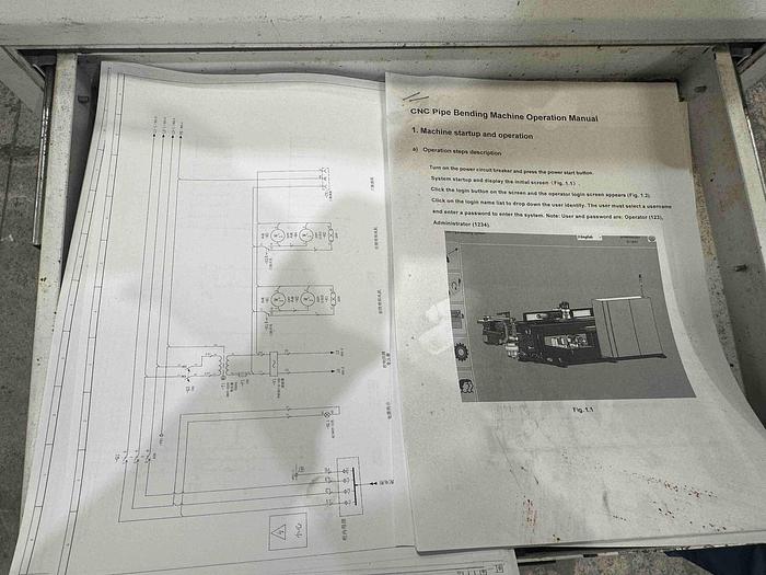 Used 2021 BLMA DW75CNC Tube Bending Machine