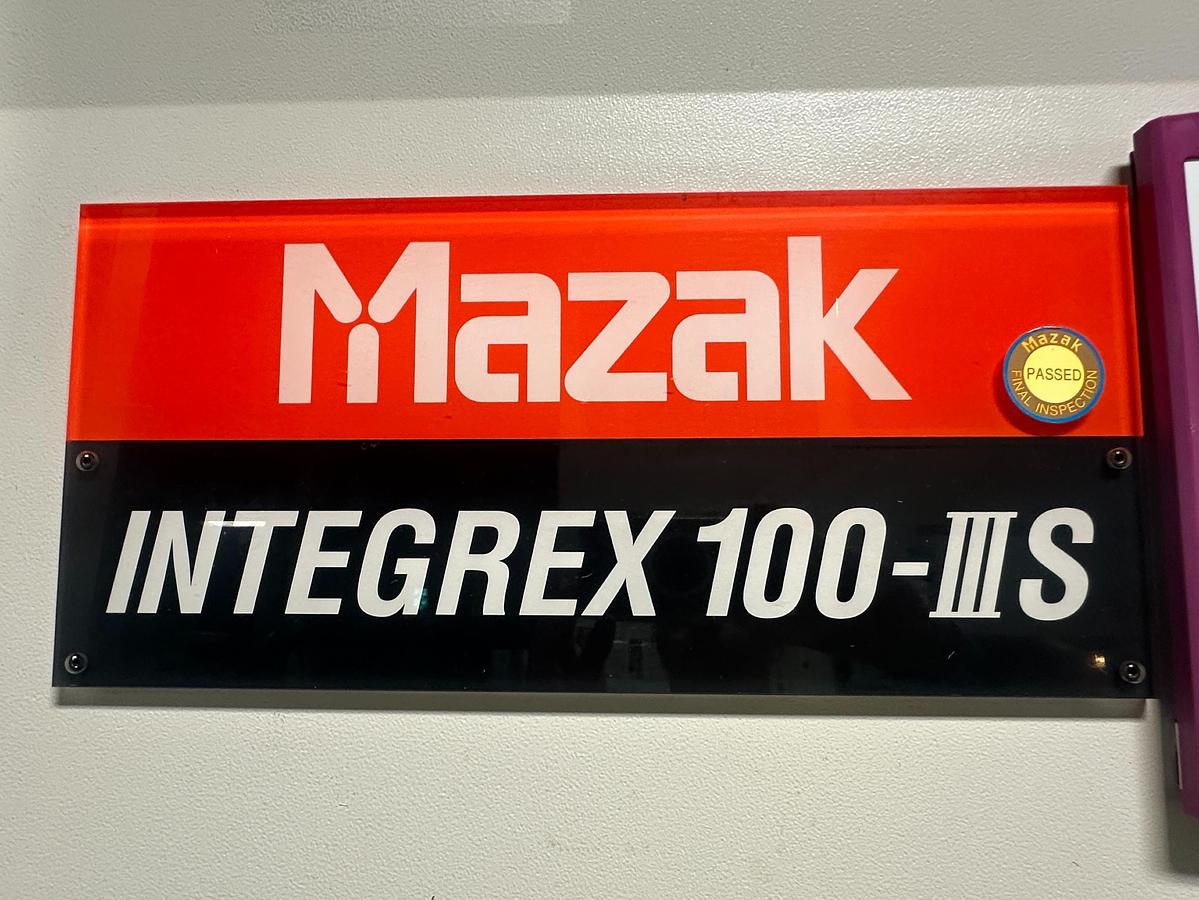 Used 2005 Mazak Integrex 100-III S CNC Mill-Turn Lathe with Gantry Loader – Low Hours, Excellent Condition