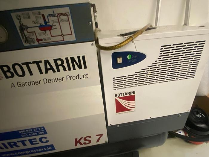 Used 2007 Bottarini Gardner Denver KS 7 Air Compressor