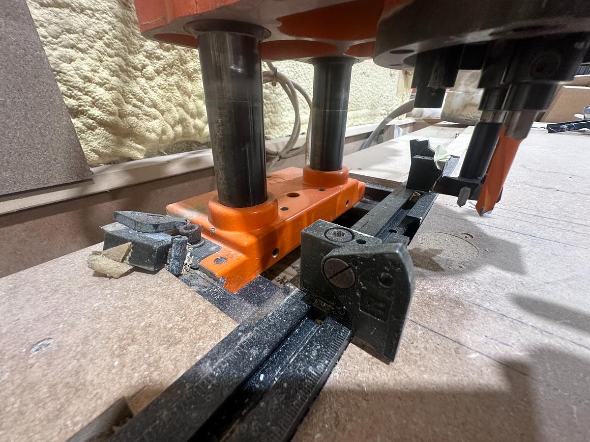 Used 2008 Blum Mini Drill Hinge Drill