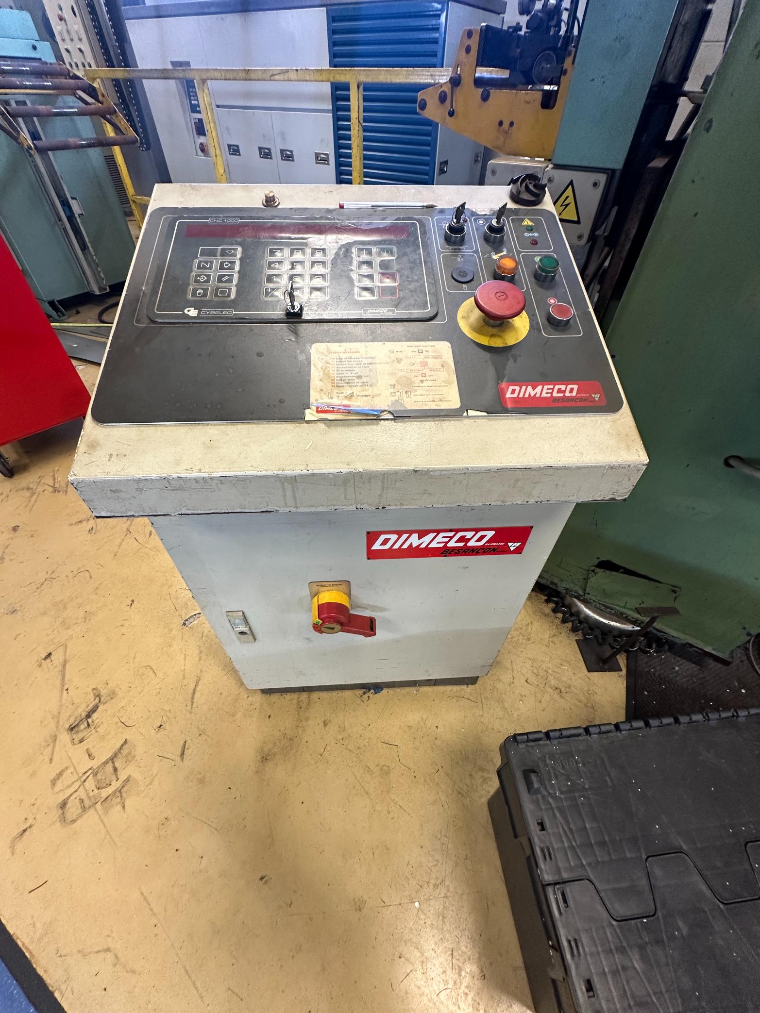 Used 1983 Fritz Müller SDZ 250.6.2 250 Ton Hydraulic Press with Dimeco Coil Line