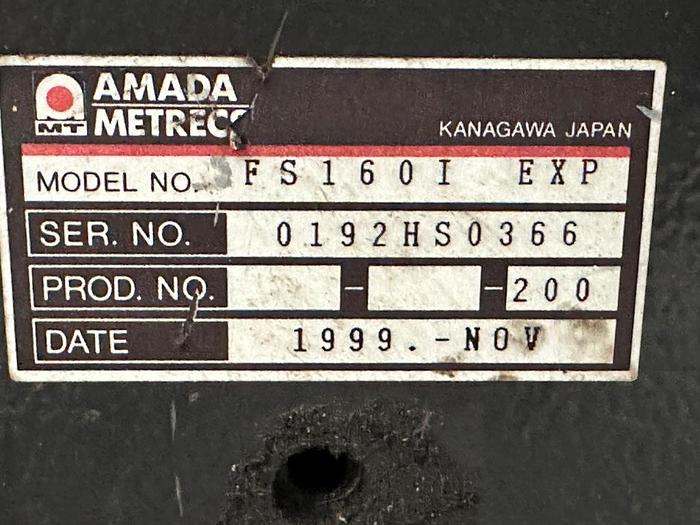 Used 1999 Amada Lasmac LC-1212A3 CNC Laser