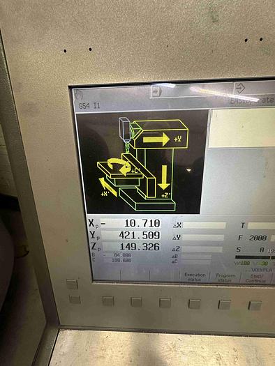 Used 2002 Deckel Maho DMU80T 5 Axis Machining Centre