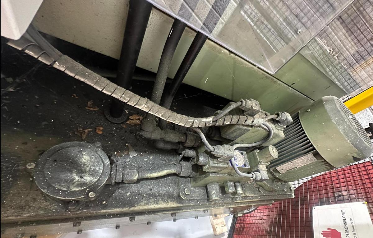 Used BDC 100T Hydraulic Moulding Press | Heated Platen Compression Press