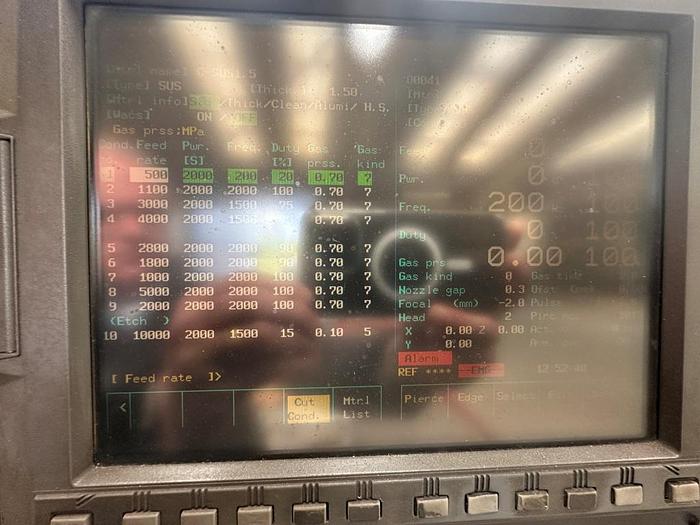 Used 1999 Amada Lasmac LC-1212A3 CNC Laser