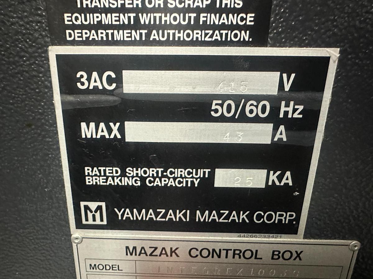 Used 2005 Mazak Integrex 100-III S CNC Mill-Turn Lathe with Gantry Loader – Low Hours, Excellent Condition