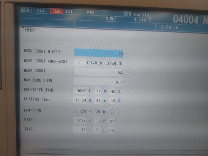 Used 2013 DMG Mori  NLX2500SY/700 CNC Lathe