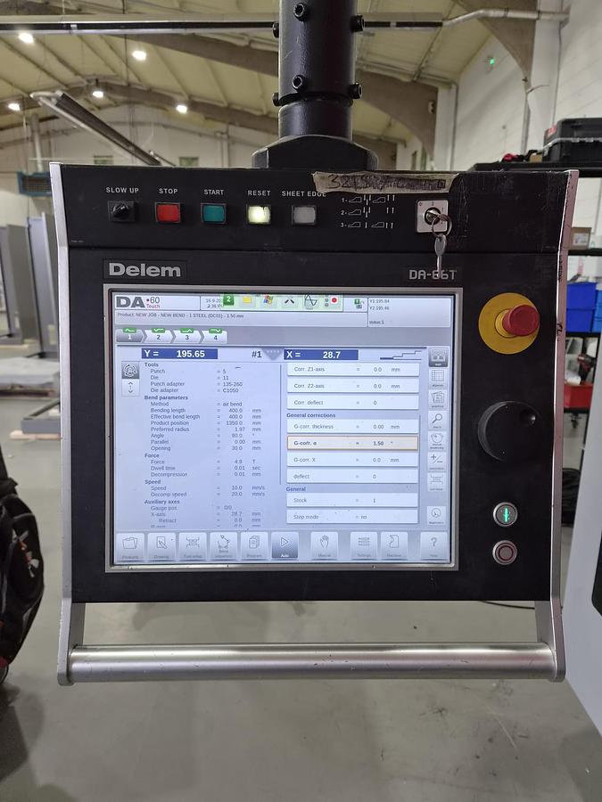 Used 2022 Ermaksan Speed Bend Pro 3100 x 175 CNC Pressbrake